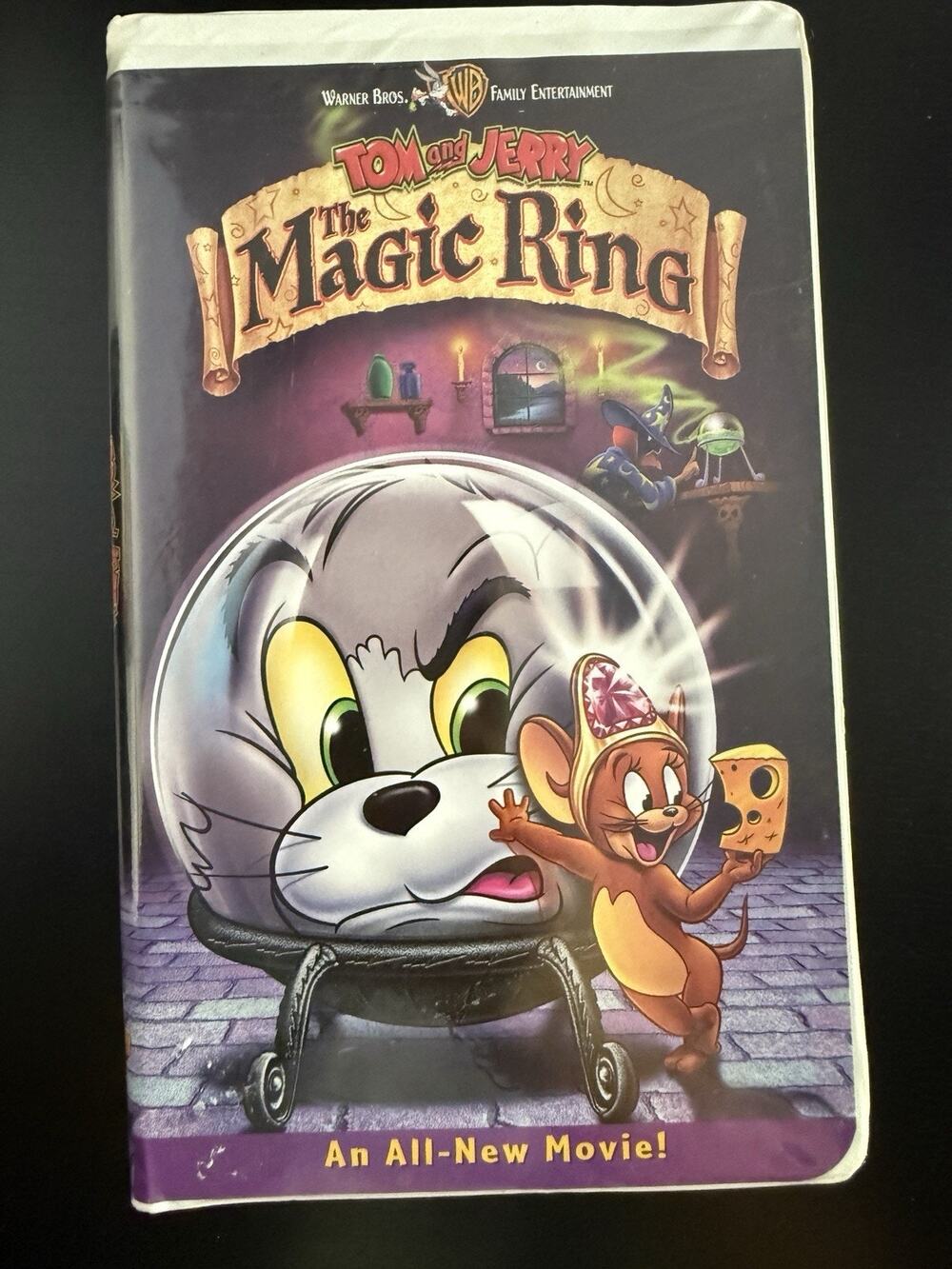 Vintage Tom and Jerry - The Magic Ring VHS 2002 Tested And Working